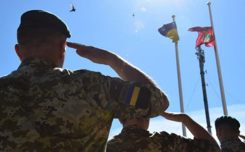 Пограничники в Мариуполе присягнули на верность украинскому народу (ФОТО)