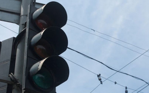 В центре Мариуполя не работают светофоры