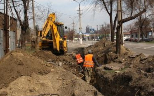 В апреле завершат работы по ремонту водовода в Кальмиусском районе