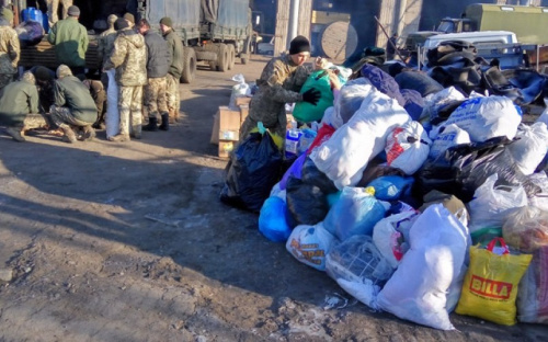 В Донбасс священниками доставлен наибольший груз гумпомощи - 17 тонн (ФОТО)