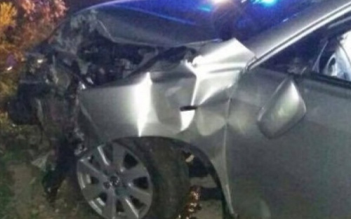 В Мариуполе пьяный чиновник попал в ДТП во время побега от полиции