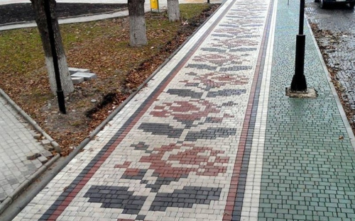 В Мариуполе тротуары будут делать из плитки 