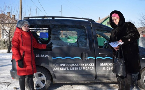 В Мариуполе заработали мобильные консультационные пункты (ФОТО)