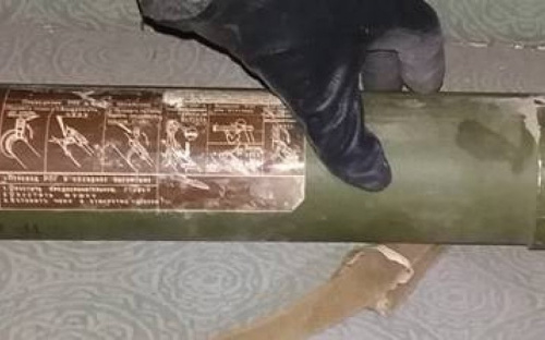В мариупольском заброшенном доме прятали гранатомет