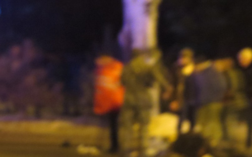 В сети появились снимки сбитого на пешеходном переходе машиной мариупольца (ФОТОФАКТ)