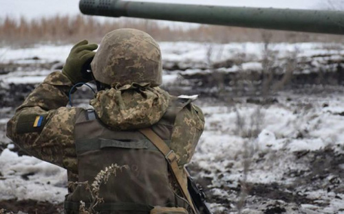 Под Мариуполем боевики с квадрокоптера обстреляли позиции военных