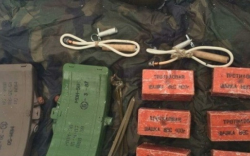 В Донецкой области обнаружен очередной тайник с минами, гранатами и патронами (ФОТО)