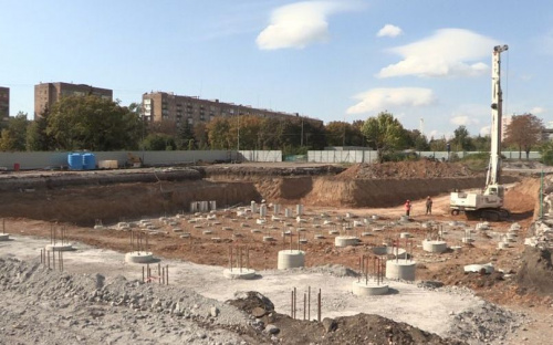В центре Мариуполя возводят современный студенческий городок