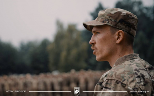 Командир бригади «Азов», підполковник Денис Прокопенко зустрівся з особовим складом
