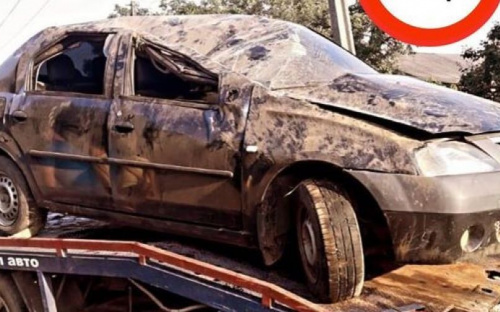 В Мариуполе несколько раз перевернулось авто: пьяный водитель пытался объехать пешехода-нарушителя