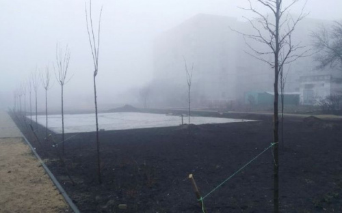 В Мариуполе обустраивают новый семейный парк