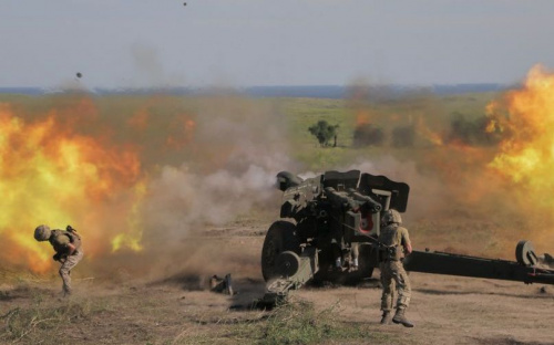 Вблизи Мариуполя боевики обстреливают украинские позиции из запрещенной артиллерии