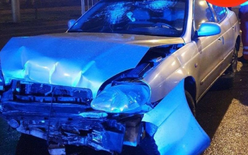 При столкновении двух авто в Мариуполе пострадал пассажир