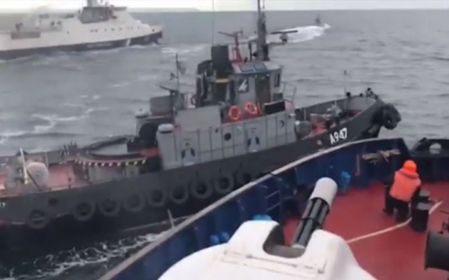 Появилось видео допроса украинских моряков, захваченных при движении из Одессы в Мариуполь (ВИДЕО)