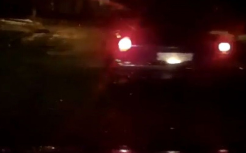 Погоня в Мариуполе. Пьяный водитель взял на таран авто полицейских (ВИДЕО)