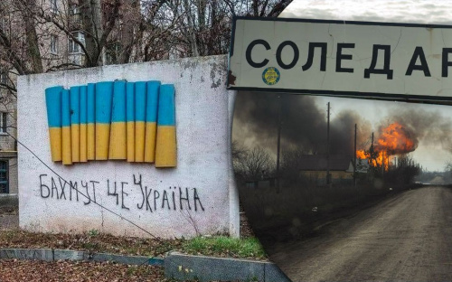 ЗСУ знищили склад боєприпасів та ворожий міномет під Соледаром