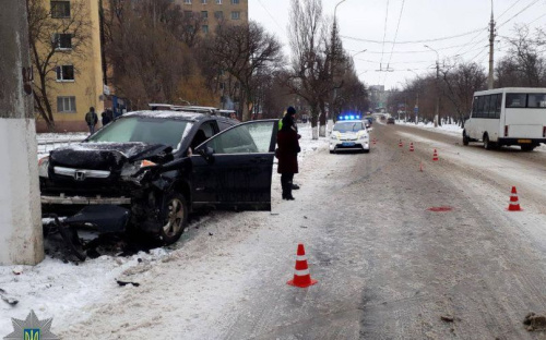 Мариупольская полиция рассказала подробности ДТП, в котором джип сбил пенсионерку (ФОТО)