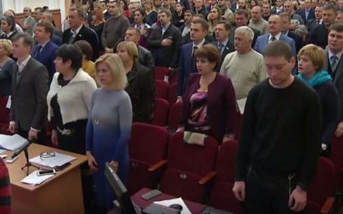 В Мариуполе стартовала ХХІІ сессия городского совета VII созыва (ВИДЕО)