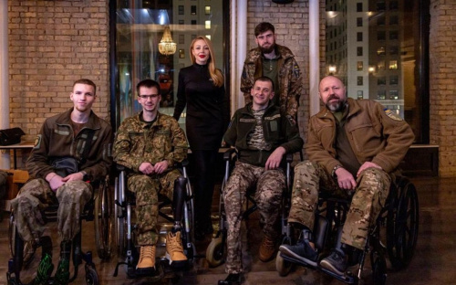 Тіна Кароль підтримує поранених військових та співпрацює з Фондом протезування українців