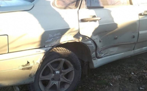 При аварии в Мариуполе пострадала беременная женщина