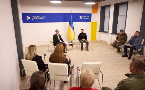 Президент відвідав Маріупольський державний університет – подробиці