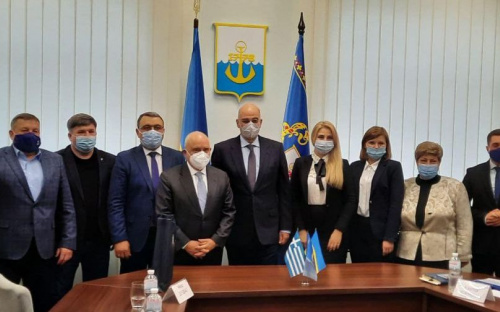 Подробности визита главы МИД Греции в Мариупольский район
