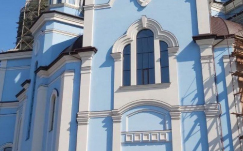 В центре Мариуполя завершается строительство самого высокого храма в Украине (ФОТО)