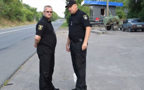 В Донбассе полиция устанавливает новый «стоп-контроль» (ФОТО)