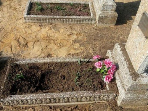 Взрыв на кладбище в Донецкой области: пострадала женщина (ФОТО)