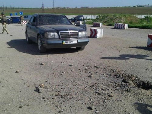 КПВВ «Гнутово» под Мариуполем временно закрыто (ФОТО)