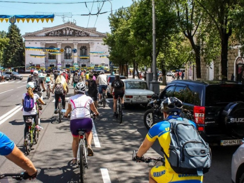 Мариупольцы провели масштабный «Велодень» (ФОТО)