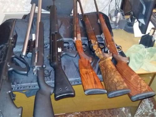 СБУ перехватила оружие для боевиков 