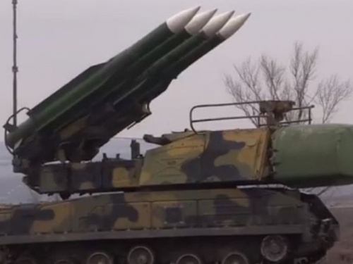 Зенитно-ракетные комплексы БУК-М1 вышли на боевые позиции на Донбассе (ФОТО+ВИДЕО)