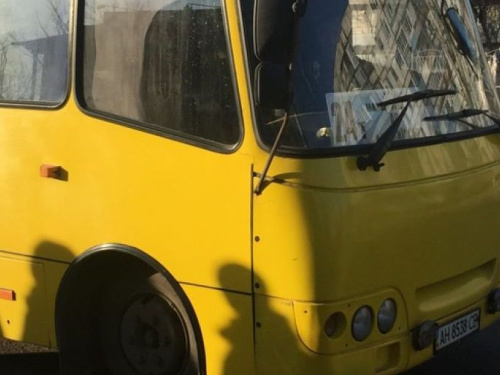 В Мариуполе сняли с рейса несколько маршруток №24т (ФОТО)