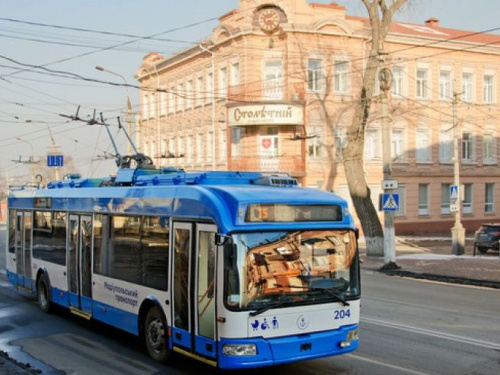 В Мариуполе троллейбус  №12 временно  меняет схему движения