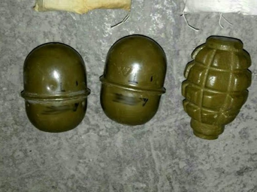Из Мариуполя в Николаев экспресс-доставкой пытались отправить три гранаты