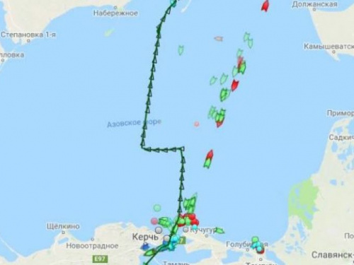 Движение судов через Керченский пролив в порты Мариуполь и Бердянск возобновлено