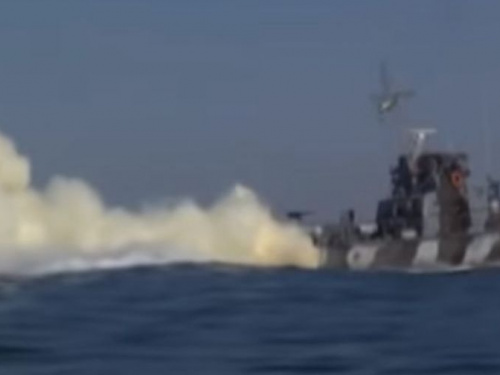 Морская охрана Мариуполя с боевых катеров открыла огонь в Азовском море (ФОТО+ВИДЕО)