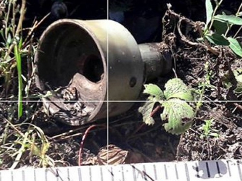 На Мариупольском направлении противник применил мощные кумулятивные снаряды (ФОТО)