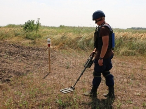 На выходных в Донецкой области уничтожено 7 взрывоопасных предметов