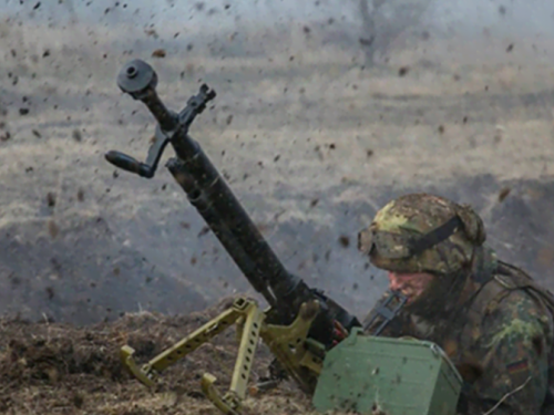 В Вербное воскресенье в Донбассе один военный погиб, еще один ранен