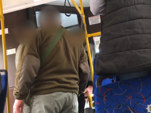 Полиция Мариуполя разыскала автобусного дебошира