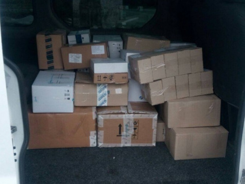 Под Мариуполем пограничники изъяли большую партию товара