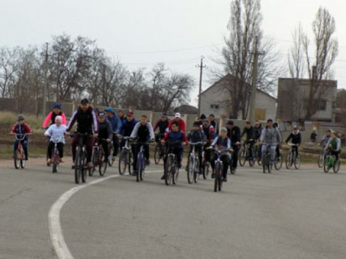 Под Мариуполем прошли велопробеги (ФОТО)