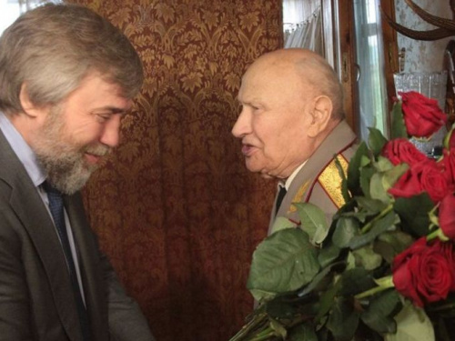 Вадим Новинский поздравил ветеранов Великой Отечественной войны с Днем Победы (ФОТО+ВИДЕО)