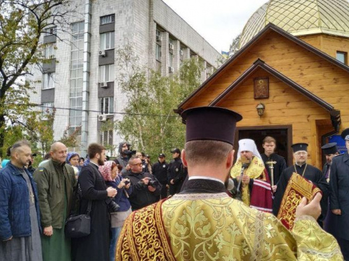 Митрополит Епифаний в Мариуполе освятил часовню для полицейских (ФОТО+ПАНОРАМА 360°)