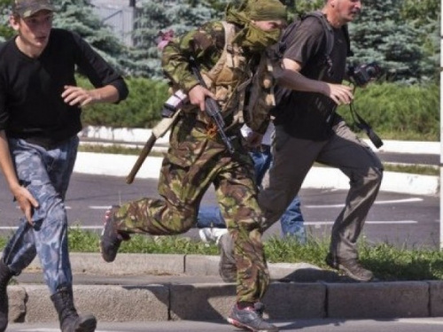 С передовой под Мариуполем «ДНРовцы» пытались сбежать в Россию