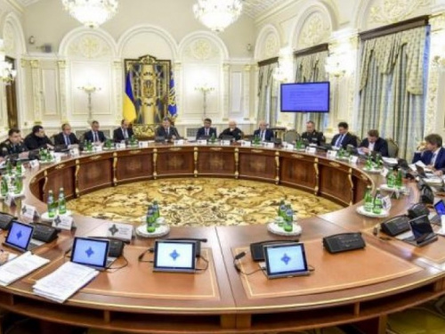 СНБО созывает заседание по поводу блокады в Донбассе