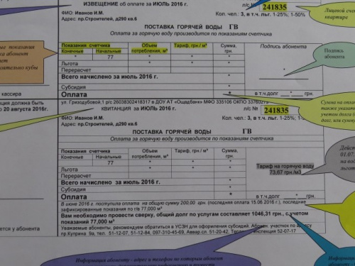 Теплосеть напугала мариупольцев квитанциями (ФОТО+ВИДЕО)