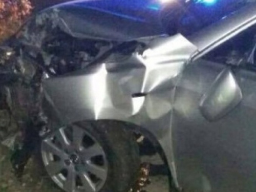 В Мариуполе пьяный чиновник попал в ДТП во время побега от полиции
